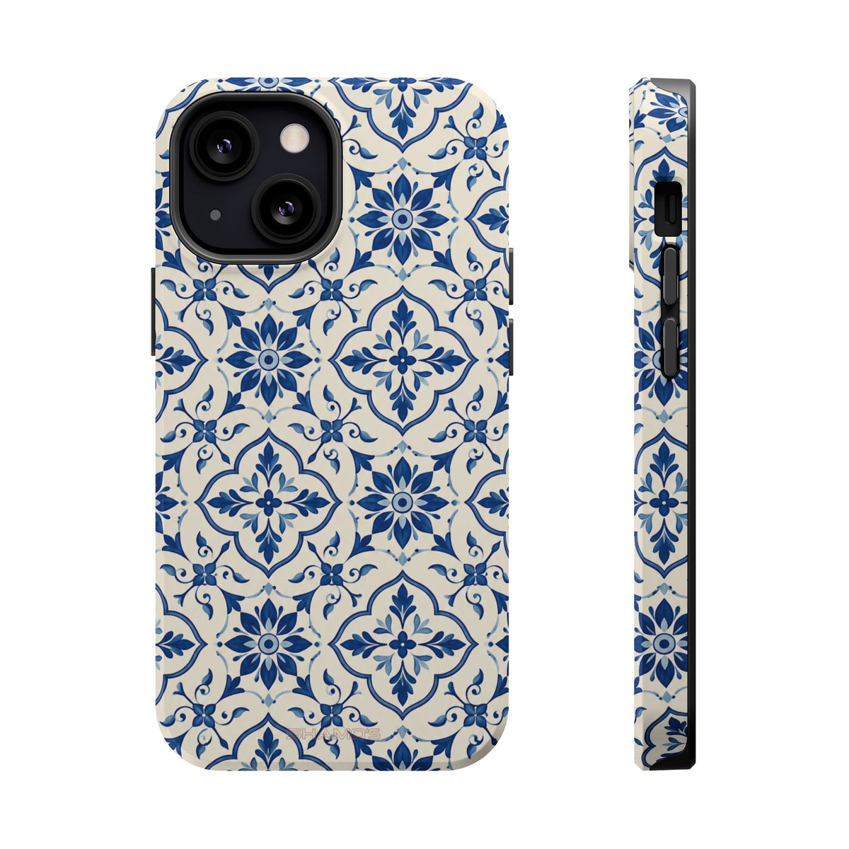 Lisbon Tile – Blue Ornamental MagSafe Phone Case