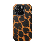 Leopard Print Impact-Resistant iPhone Case with MagSafe Compatibility  Shamo's iPhone 15 Pro / Matte
