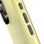Baby Yellow Solid Color MagSafe Compatible Impact-Resistant Phone Case | Slim Protective Cover