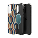 Mod Ribbon – Retro Geometric MagSafe Phone Case