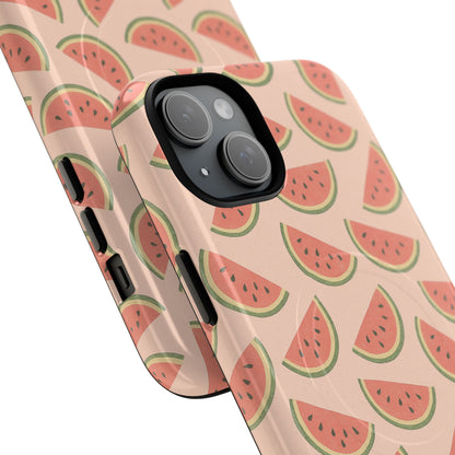 Watermelon Fruit Tough iPhone Case | Compatible with MagSafe