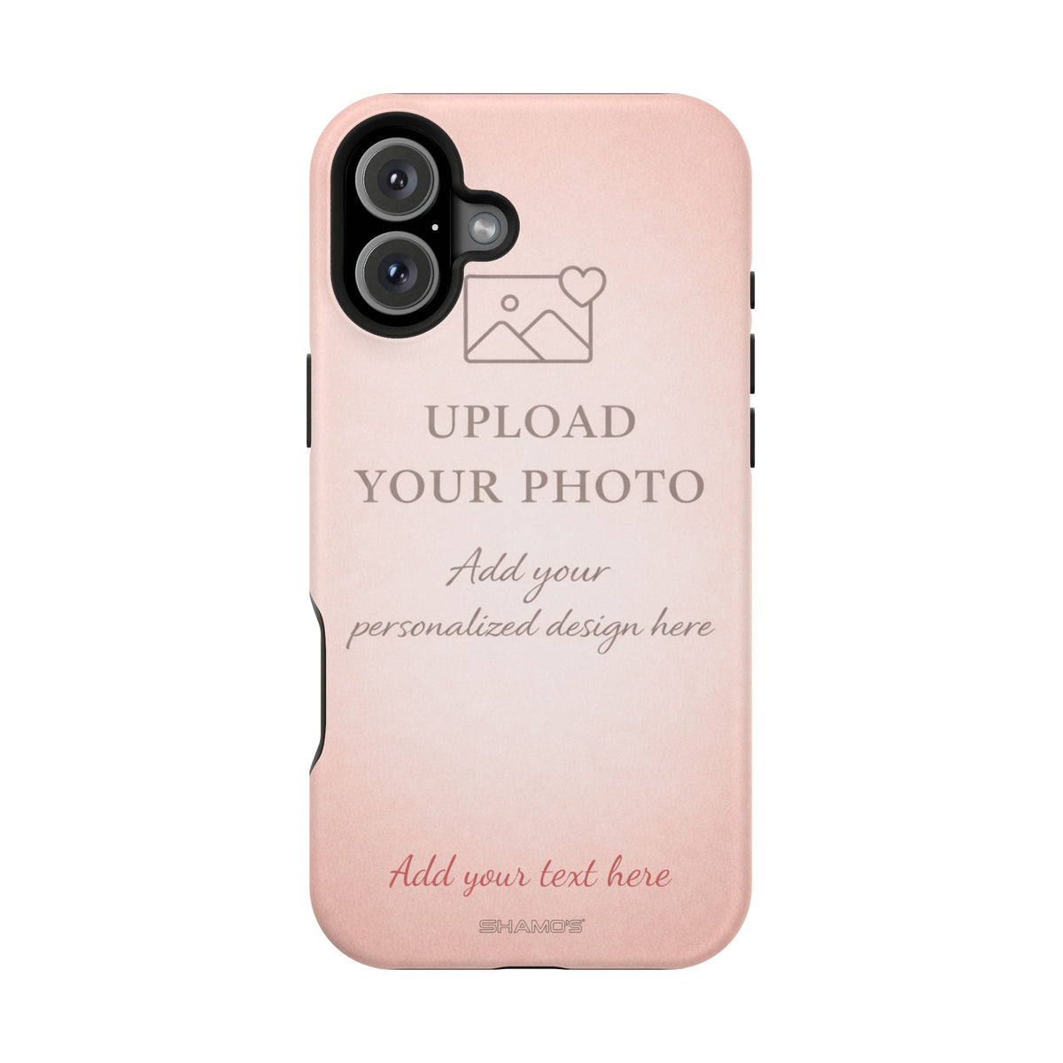 Personalizable iPhone Case | Add Your Own Photo and Text | MagSafe Compatible