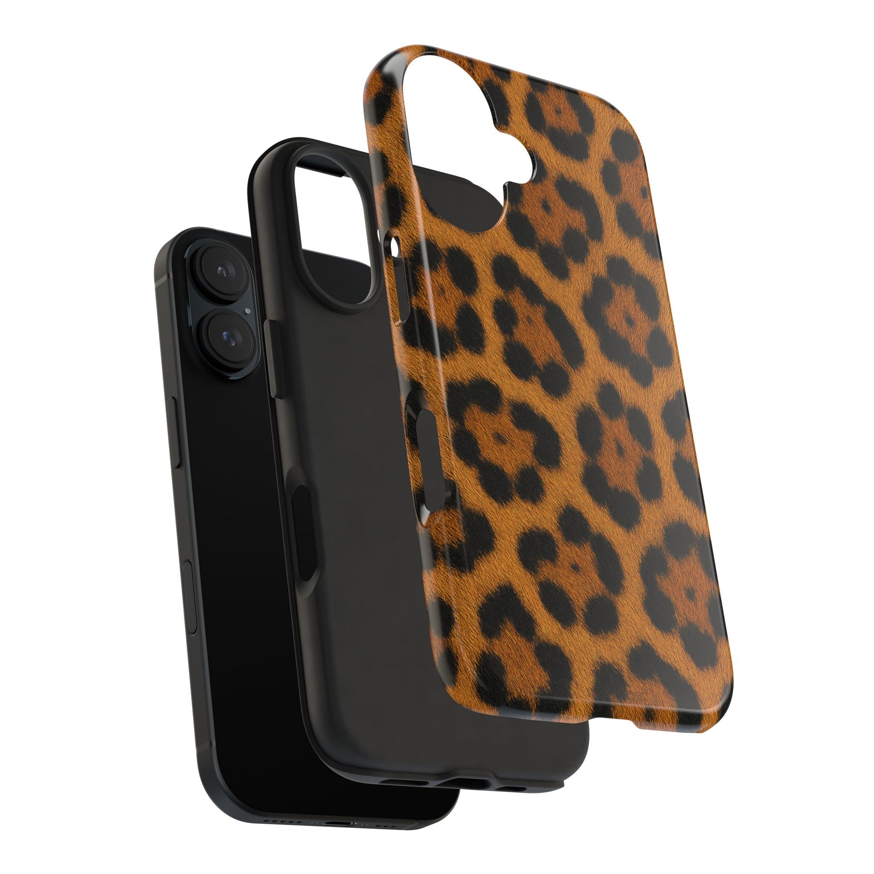 Lion Skin Pattern Tough Phone Case — Rugged Protective Phone Case