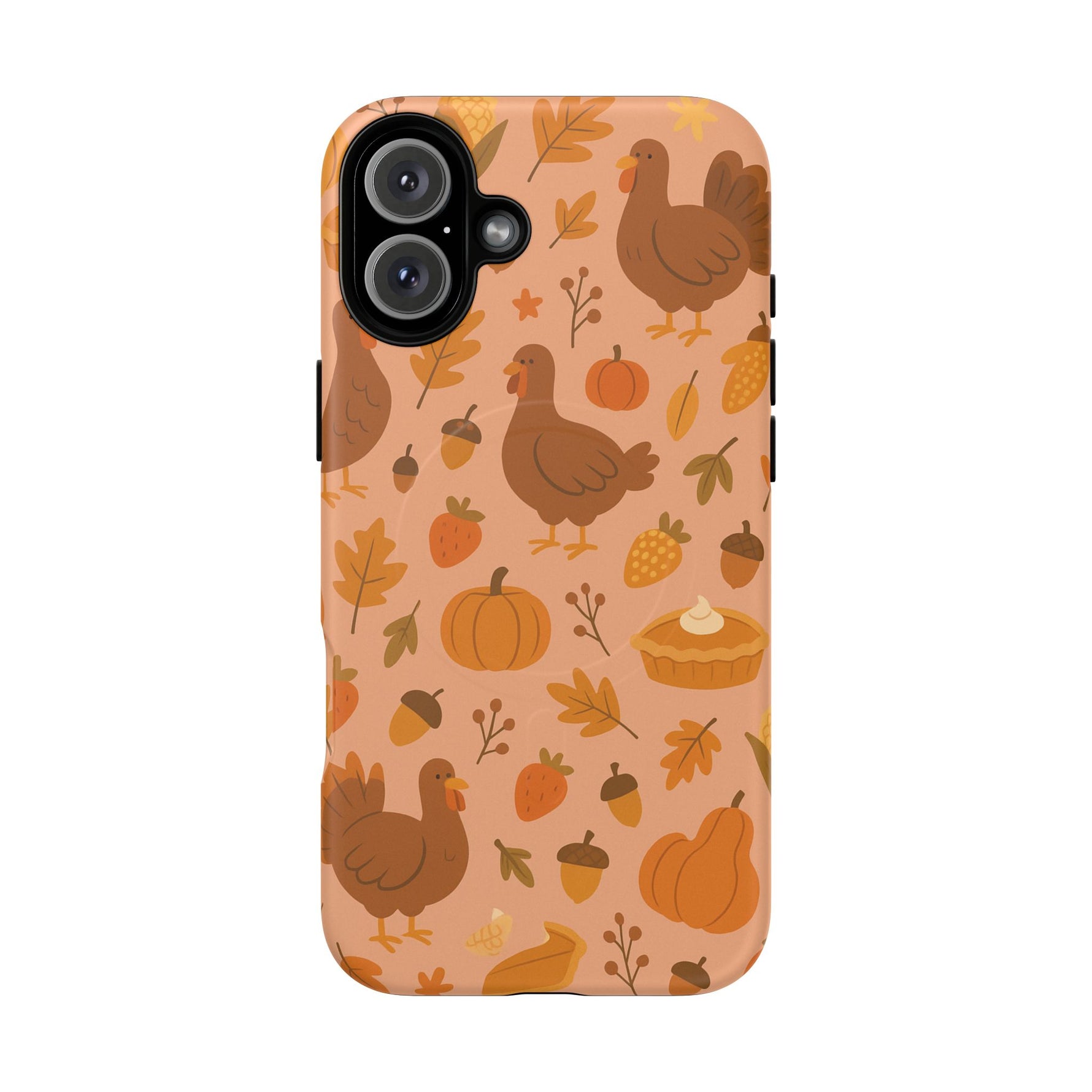 Thanksgiving-Inspired Tough Case for iPhone | Compatible with MagSafe - Shamo's