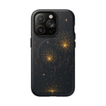 Gold Fireworks Celebration iPhone Case with MagSafe - Shamo's