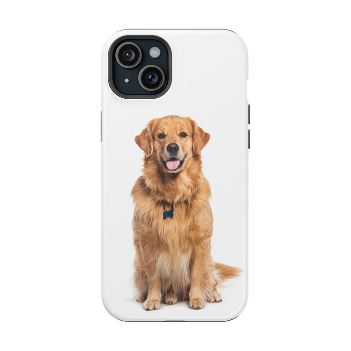 MagSafe Tough Cases with Golden Retriever dog print