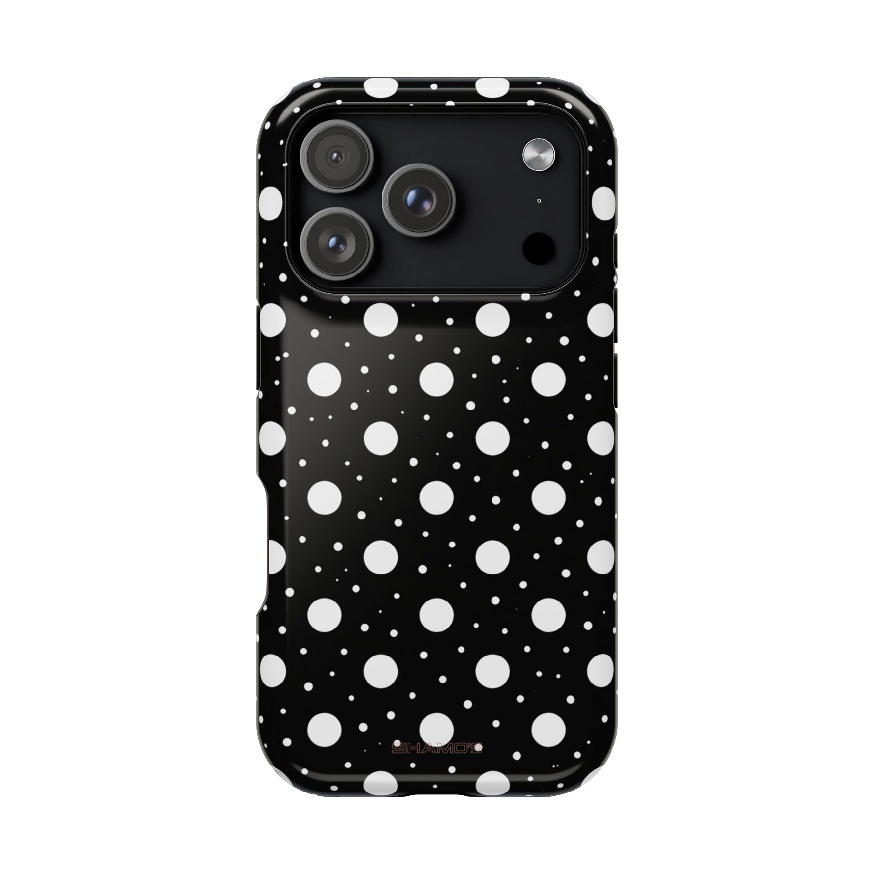 Polka Dot Impact-Resistant iPhone Case | MagSafe