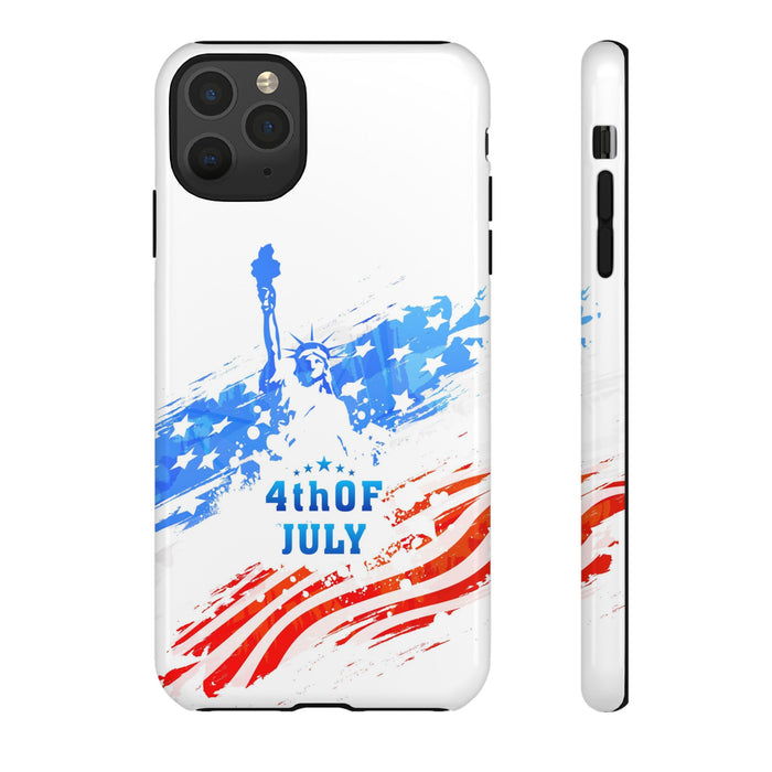 Tough Cases with 4th of July Patriotic design