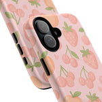 Cute Fruits iPhone Case - Colorful Cherry & Strawberry Design | MagSafe - Shamo's