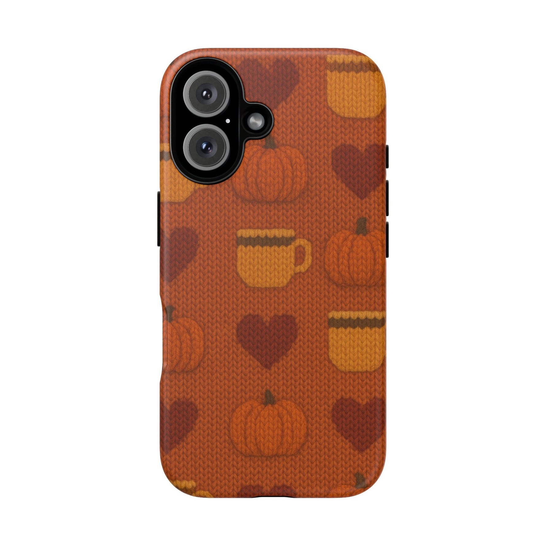 Fall Pumpkin & Coffee iPhone Case  Shamo's iPhone 16 / Matte