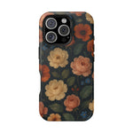 Floral Vintage Rose Magnetic Impact iPhone Case with MagSafe  Shamo's iPhone 16 Pro / Matte