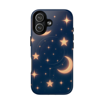 Moon Glow Magic Case for iPhone - Star and Moon Design | MagSafe