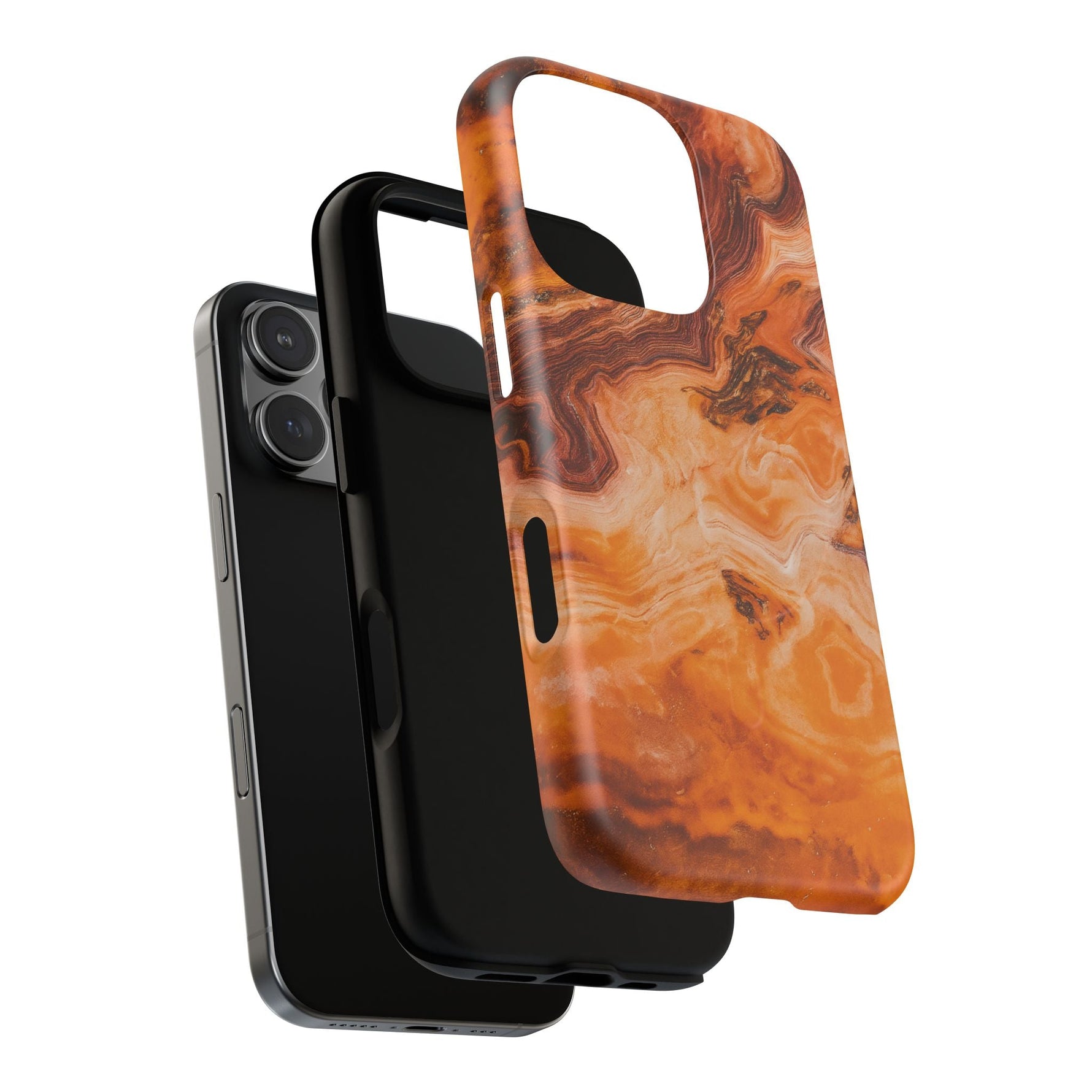 Amber Agate Marble iPhone Case — compatible with MagSafe  Shamo's