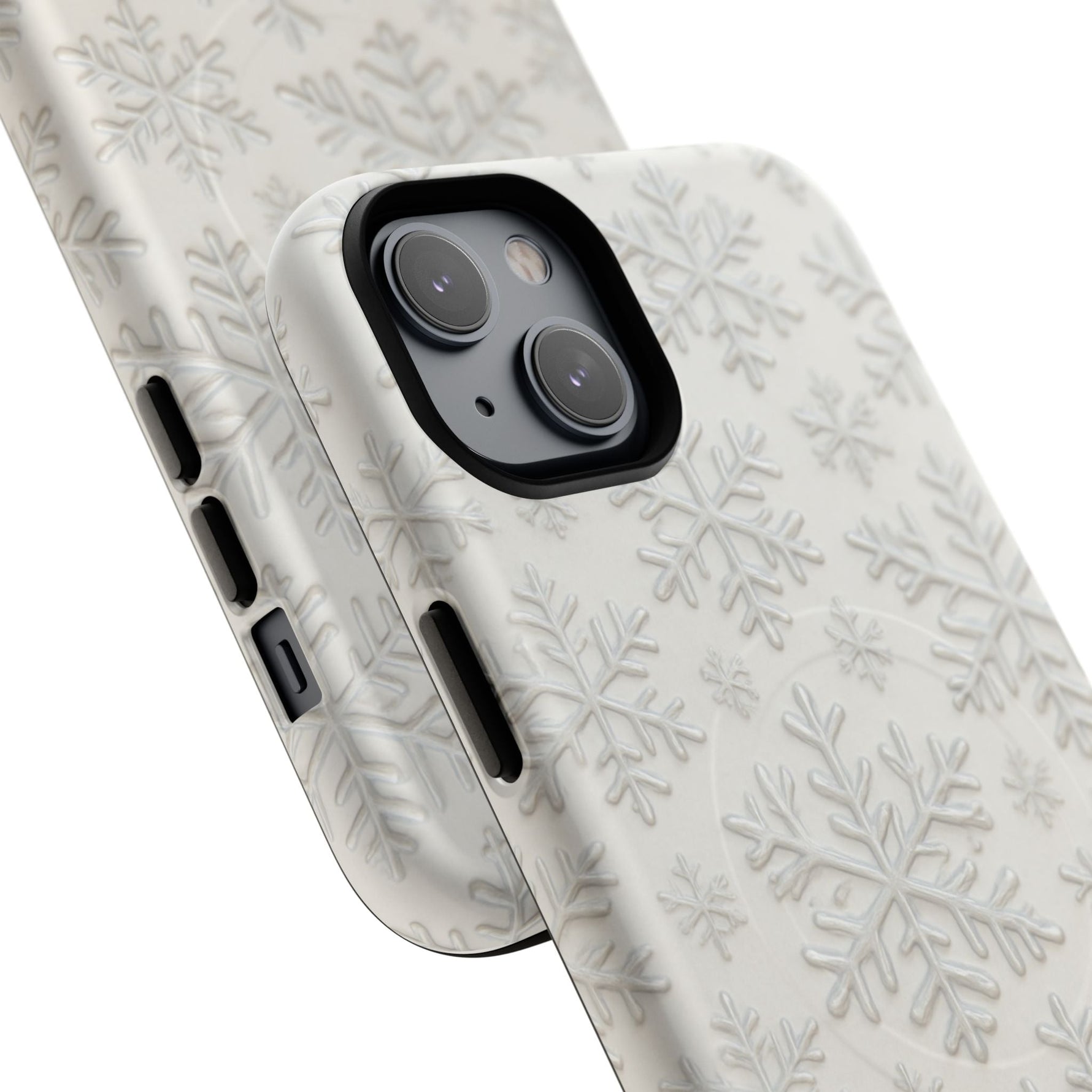 Snowflake Texture iPhone Case compatible with MagSafe  Shamo's