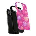 Glitter Hearts Cases for iPhones with MagSafe - Shamo's