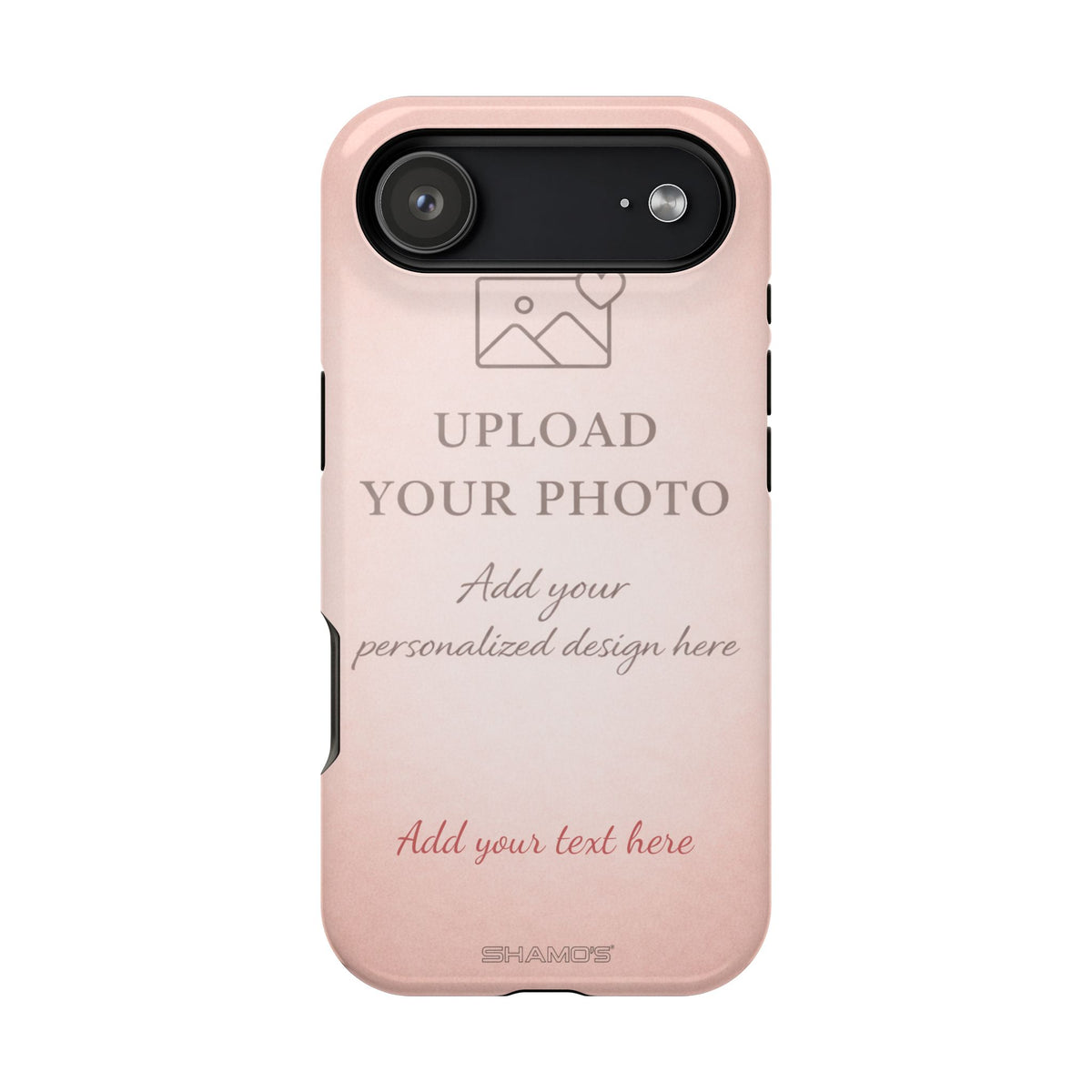 Personalizable iPhone Case | Add Your Own Photo and Text | MagSafe Compatible