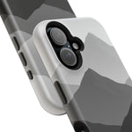 Monochrome Mountain Design iPhone Case | MagSafe  Shamo's