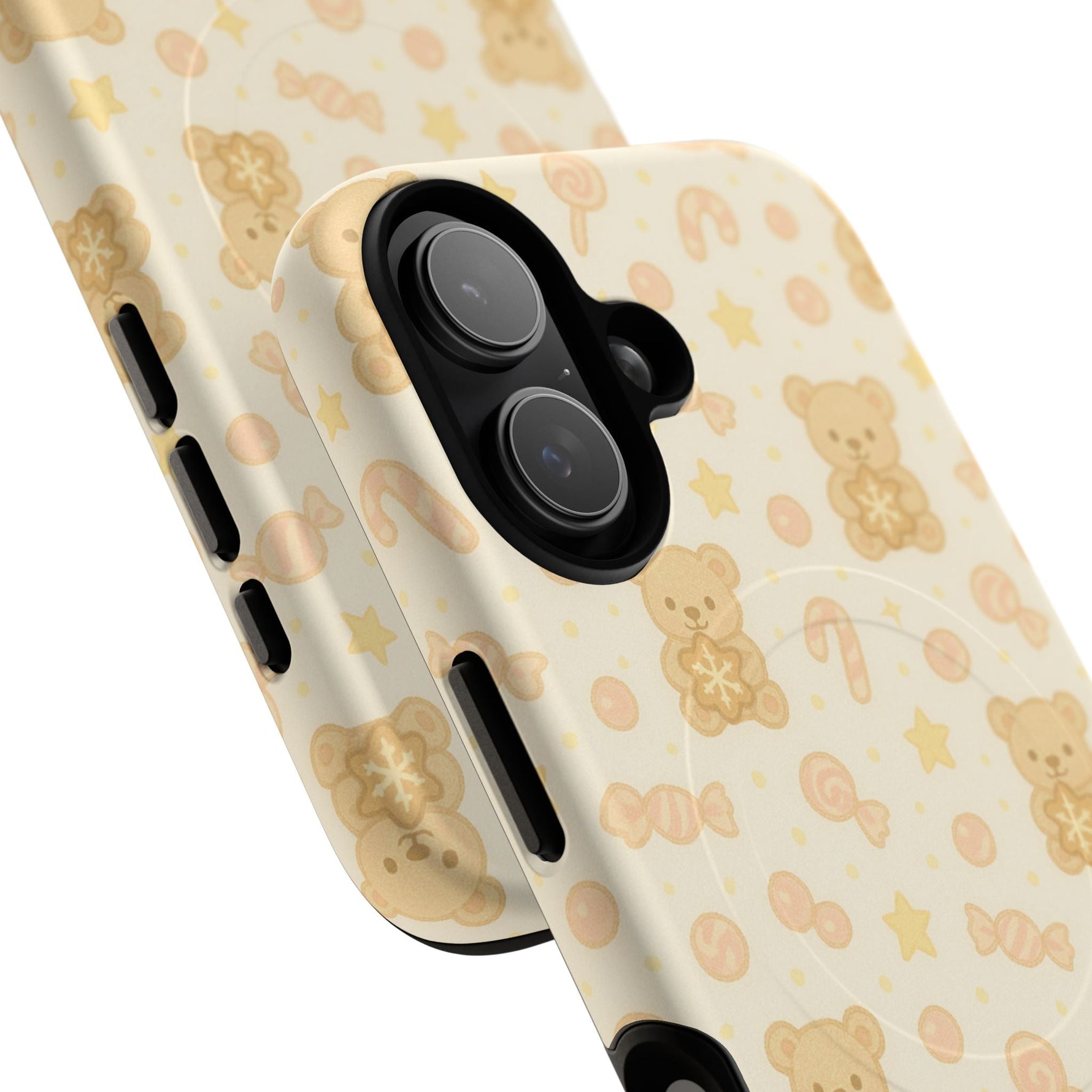 Cute Beige Teddy Bear iPhone Case with MagSafe  Shamo's