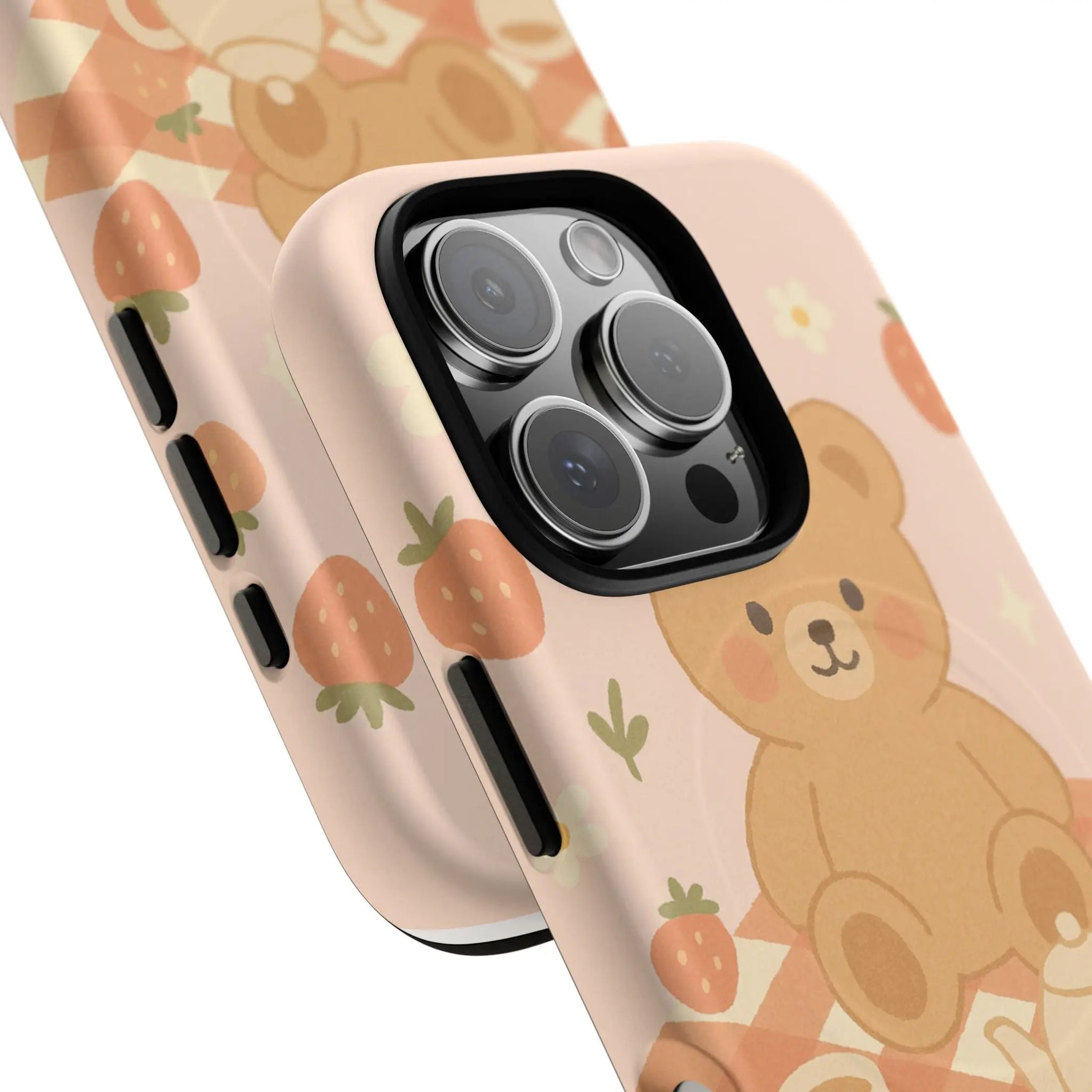 Blossom Bear Picnic iPhone Case with MagSafe  Shamo's