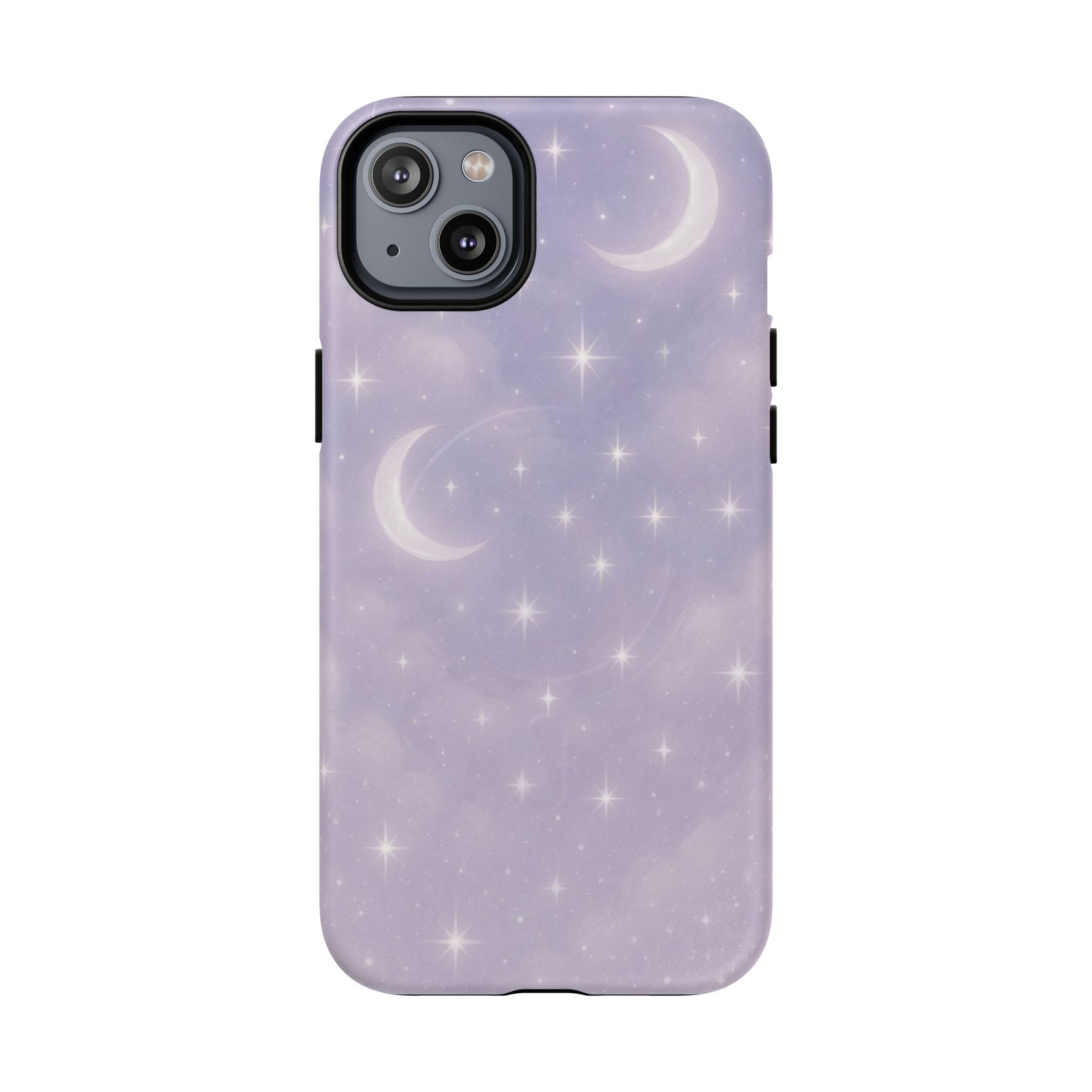 Celestial Lavender iPhone Case — Moon & Stars MagSafe Compatible - Shamo's