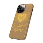 Grateful Heart iPhone Case — Warm Neon Heart  Shamo's