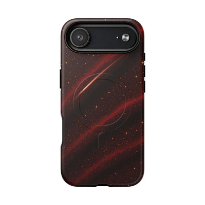 Red Nebula iPhone Case with MagSafe - Shamo's
