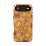 Candy Cane & Gingerbread Holiday iPhone Case — Impact-Resistant  Shamo's iPhone 17 Air / Glossy / Without gift packaging