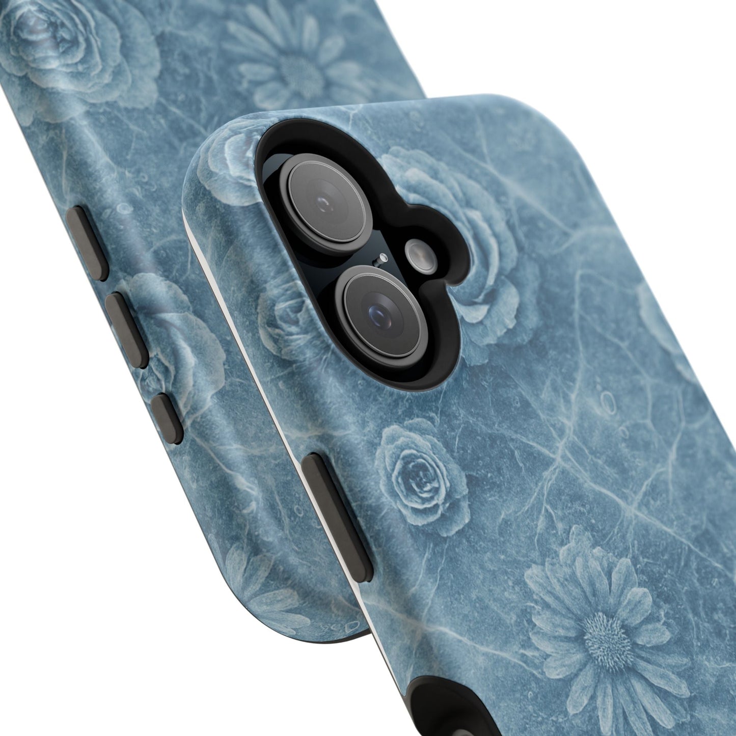 Frozen Flower Impact-Resistant iPhone Case — MagSafe Compatible  Shamo's