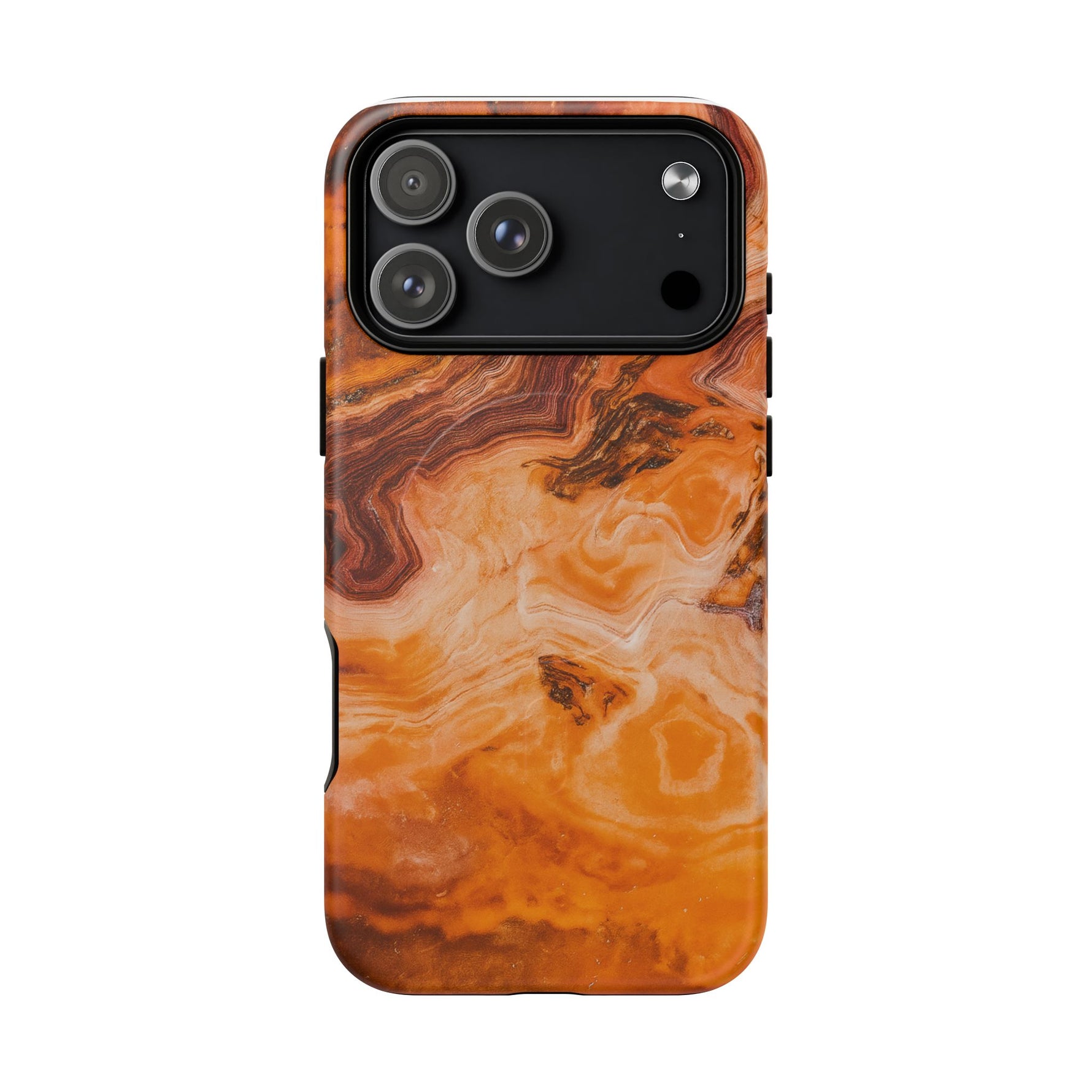 Amber Agate Marble iPhone Case — compatible with MagSafe - Shamo's