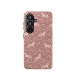 Rose Ponies MagSafe Phone Case, glossy Samsung Galaxy S26, rear view