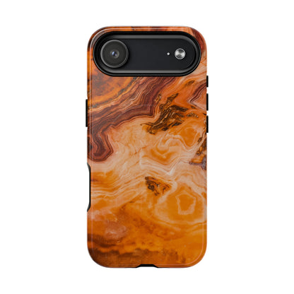 Amber Agate Marble iPhone Case — compatible with MagSafe - Shamo's