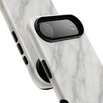 Classic White Marble iPhone Case with MagSafe  Shamo's