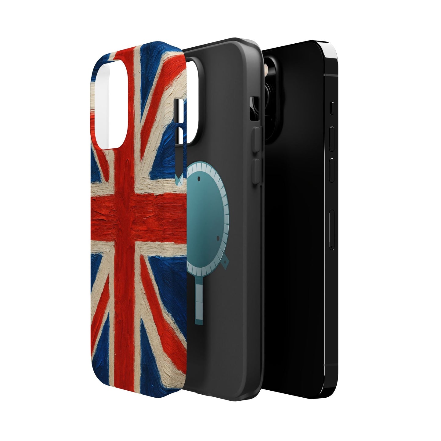 MagSafe Tough iPhone Case — UK Flag Magnetic Impact-Resistant Design  Shamo's