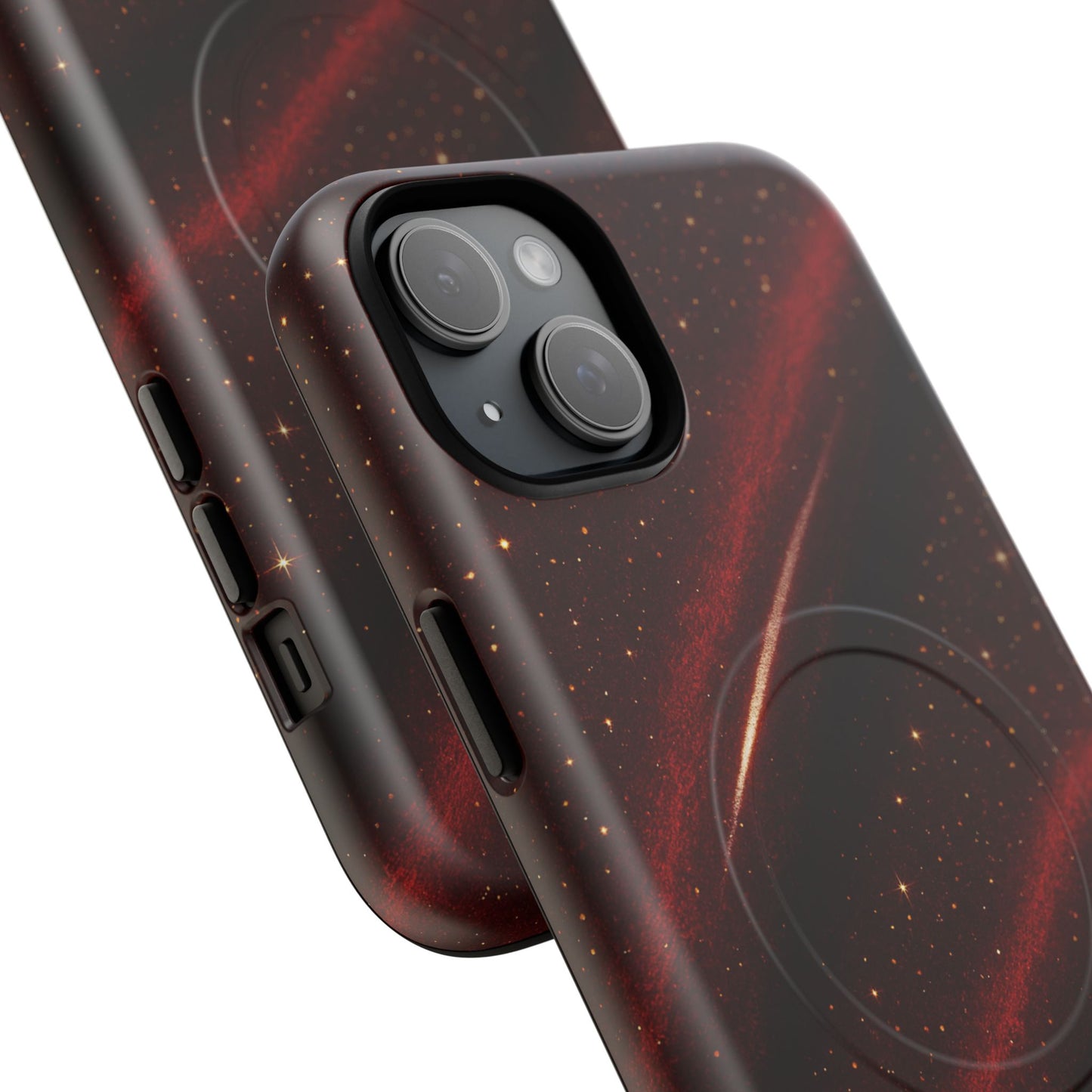 Red Nebula iPhone Case with MagSafe - Shamo's