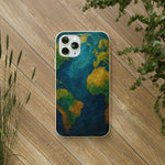 Biodegradable Phone Case — Earth Illustration Eco-Friendly Case  Shamo's