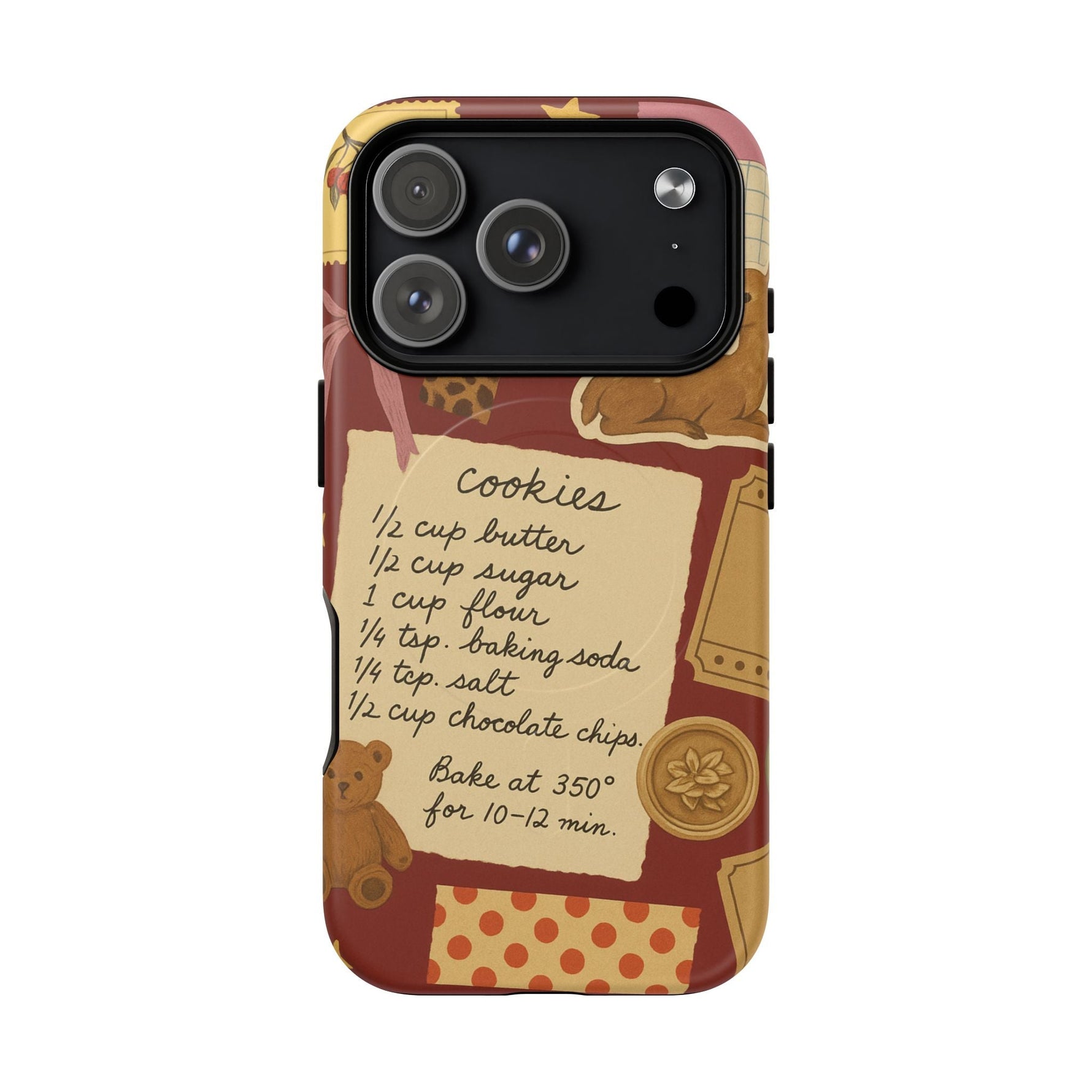 Holiday Receipt Stamps iPhone Case with MagSafe Compatibility  Shamo's iPhone 17 Pro / Matte