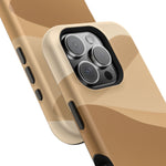 Neutral Desert Wave Design iPhone Case | MagSafe  Shamo's