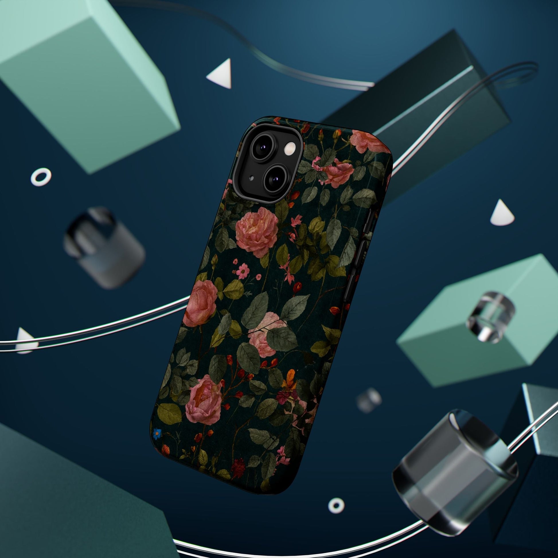 Floral Rose Realistic iPhone Case with MagSafe  Shamo's