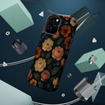 Floral Vintage Rose Magnetic Impact iPhone Case with MagSafe  Shamo's