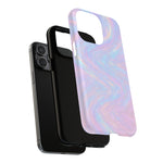 Luxury Series Iridescent Swirl iPhone Case with MagSafe - Shamo's