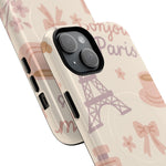 Chic Parisian iPhone Case - with Eiffel Tower Design | MagSafe - Shamo's