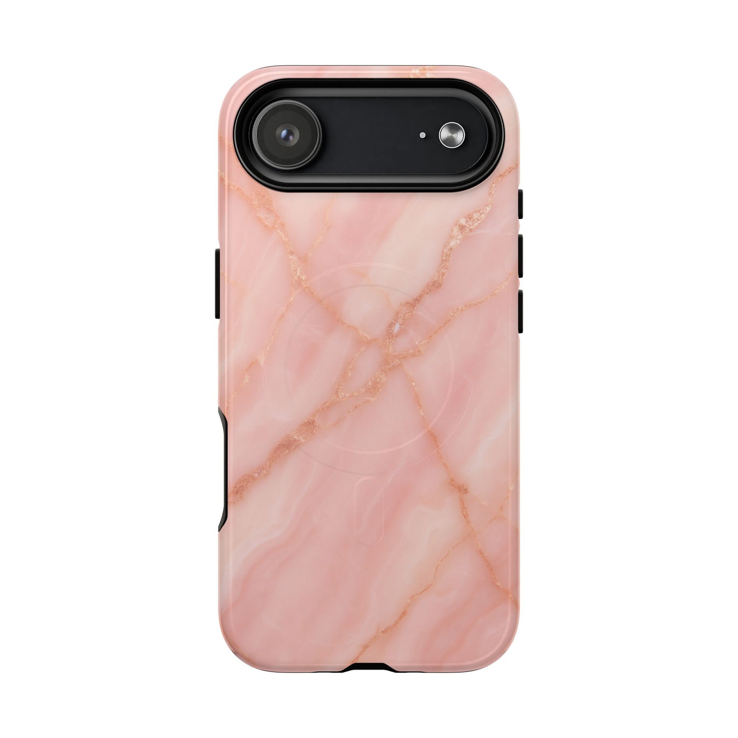 Blush Pink Marble iPhone Case with MagSafe - Shamo's