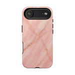 Blush Pink Marble iPhone Case with MagSafe - Shamo's