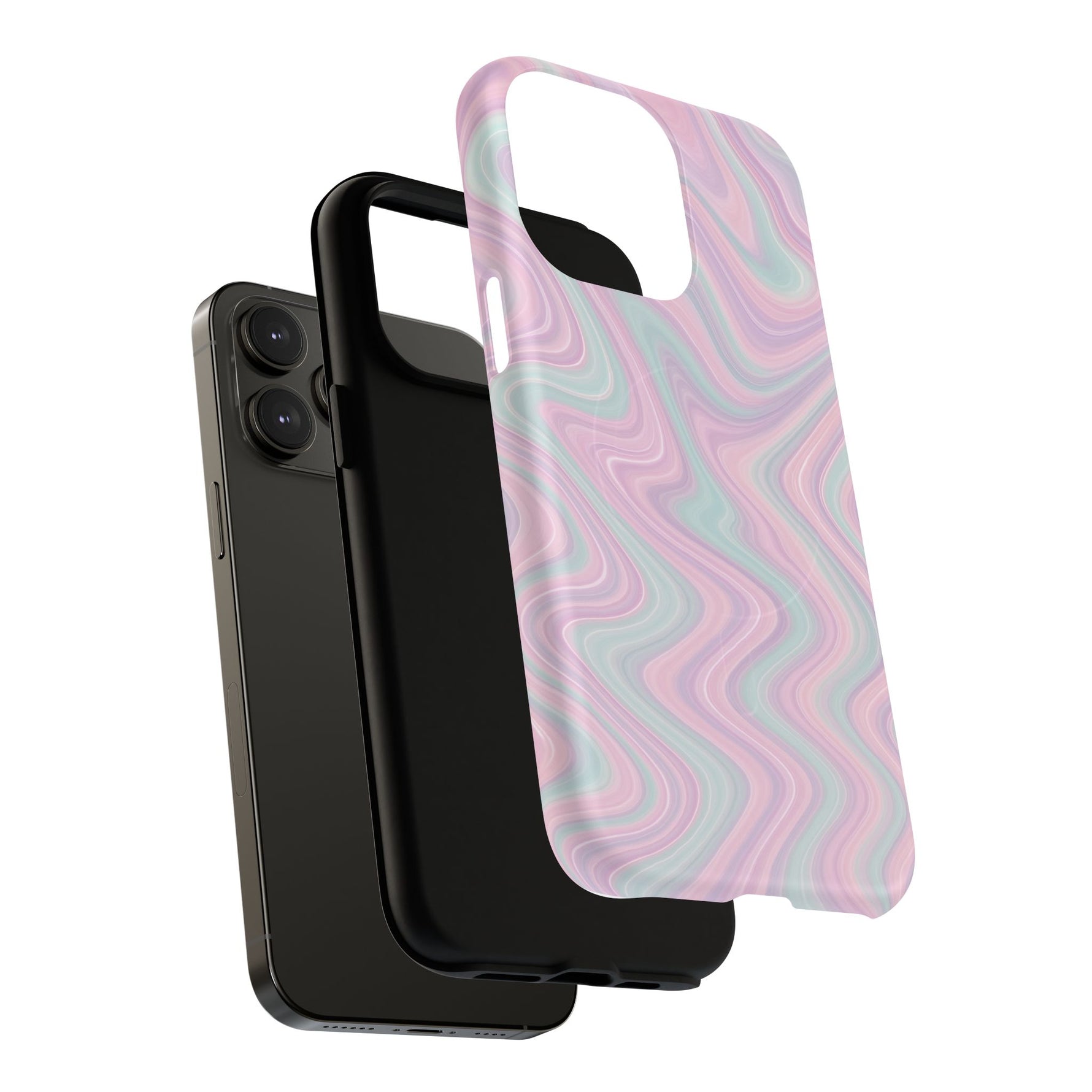 Colorful Marble Pastel Swirl iPhone Case | MagSafe - Shamo's