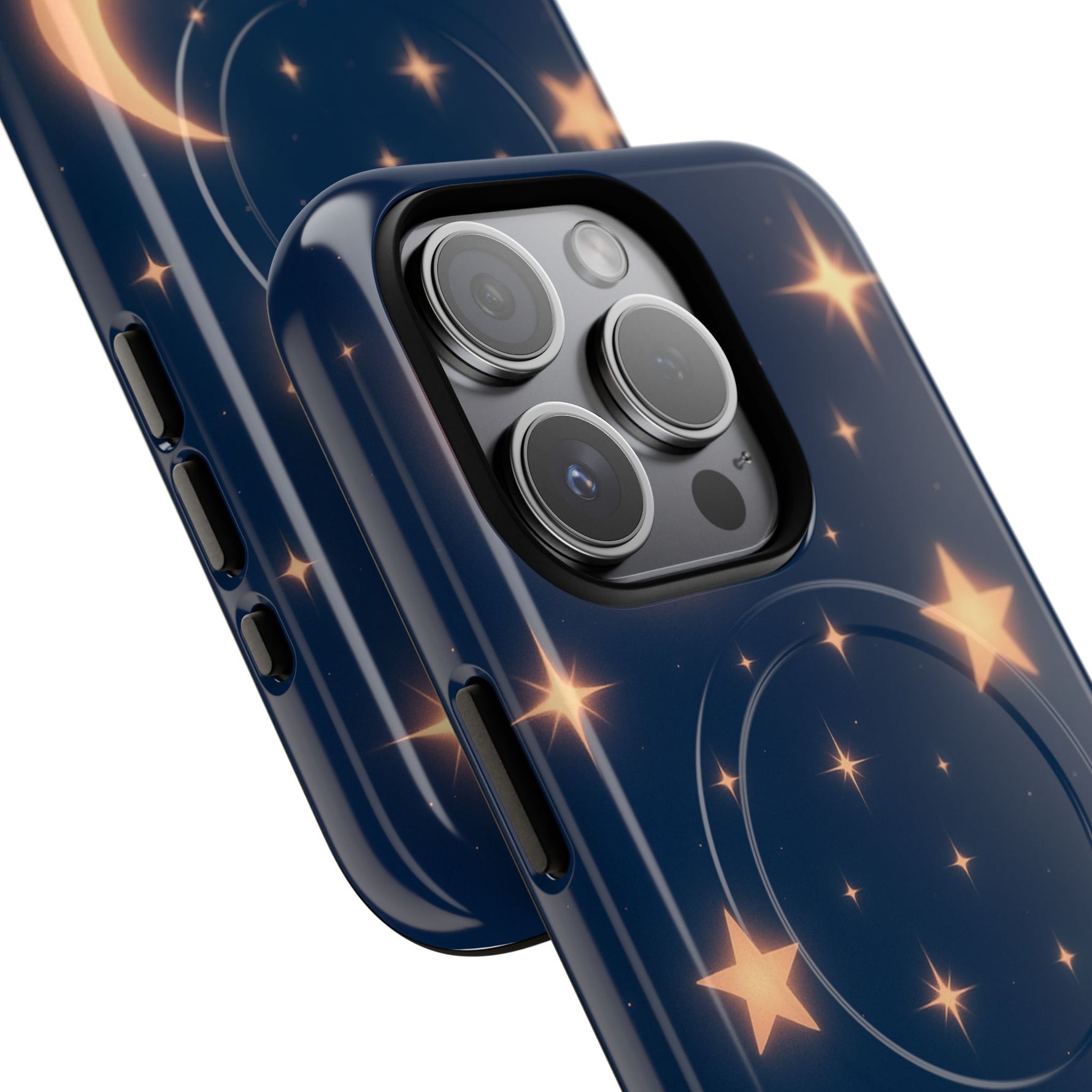 Moon Glow Magic Case for iPhone - Star and Moon Design | MagSafe - Shamo's