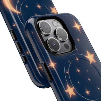 Moon Glow Magic Case for iPhone - Star and Moon Design | MagSafe