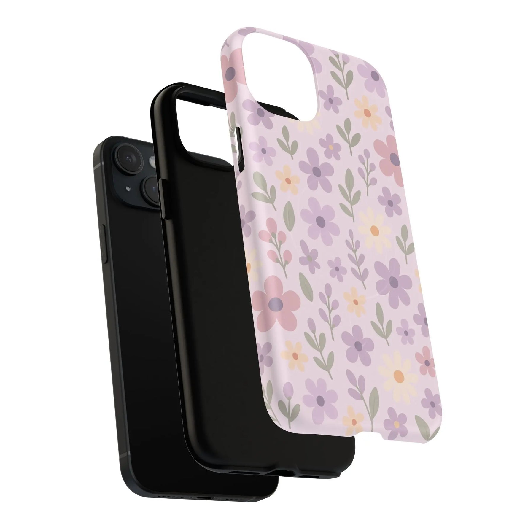 Floral Pattern | Compatible with MagSafe iPhone Case - Shamo's