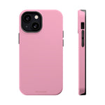 Cotton Candy Pastel Pink Impact-Resistant Phone Case | Slim Protective MagSafe-Compatible Cover