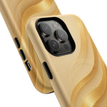 Luxury Series Golden Aura iPhone Case compatible with MagSafe  Shamo's