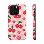 Y2K Cherries & Hearts iPhone Case | MagSafe